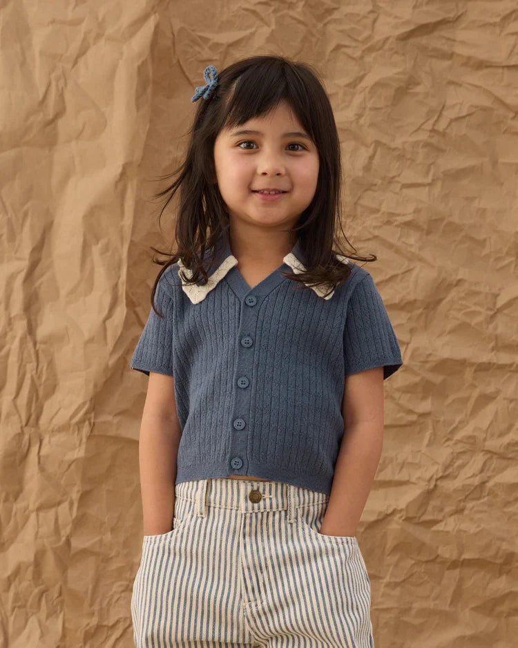 Sloane Knit Top | Marine | Rylee & Cru-3