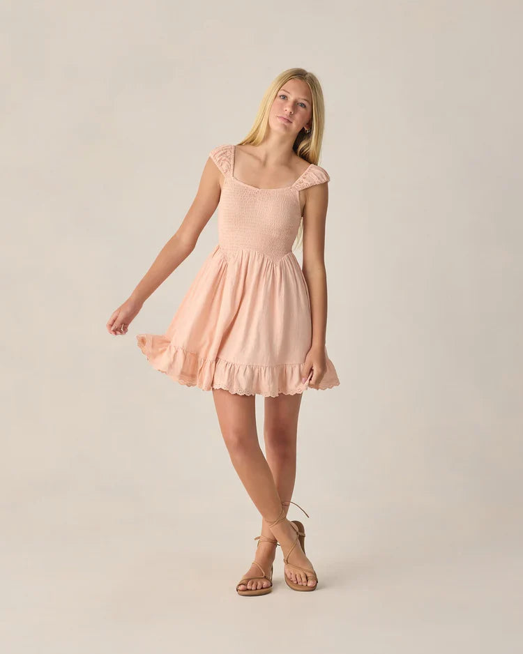 Teen Kalina Dress | Blush | Rylee & Cru-2