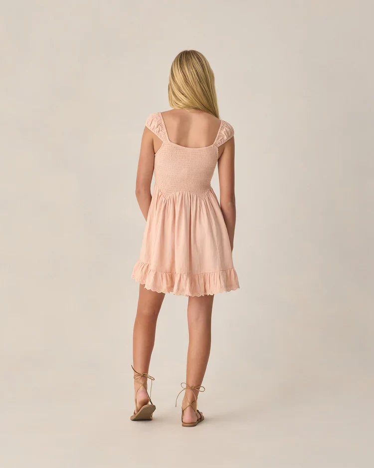 Teen Kalina Dress | Blush | Rylee & Cru-4