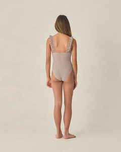 Teen Sky One-Piece | Chocolate Houndstooth | Rylee & Cru-3