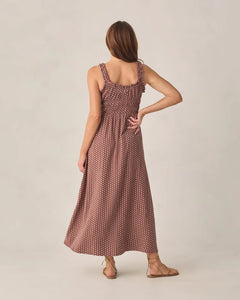 Ladies Jane Dress | Chocolate Polka Dot | Rylee & Cru-2