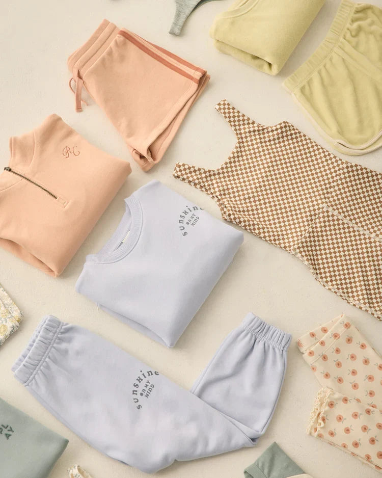 Half Zip Sweatshirt | Melon | Rylee & Cru-3