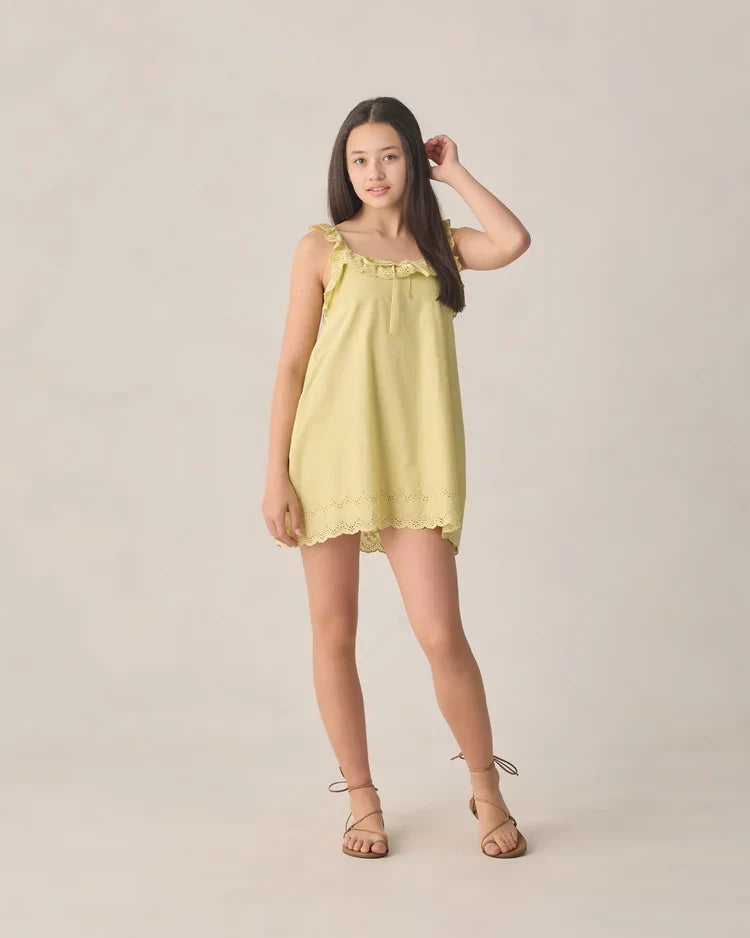 Teen Ida Dress | Citron | Rylee & Cru-2