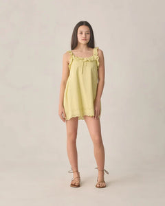 Teen Ida Dress | Citron | Rylee & Cru-1