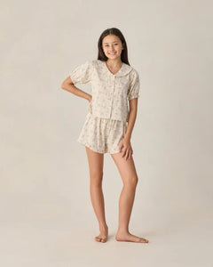 Teen Delilah Pajama Set | Pastel Garden | Rylee & Cru-2