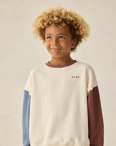 Relaxed Sweatshirt | Natural | Rylee & Cru-1