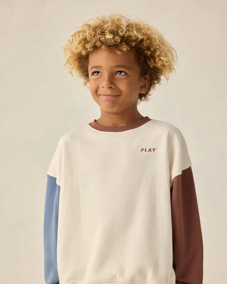 Relaxed Sweatshirt | Natural | Rylee & Cru-1