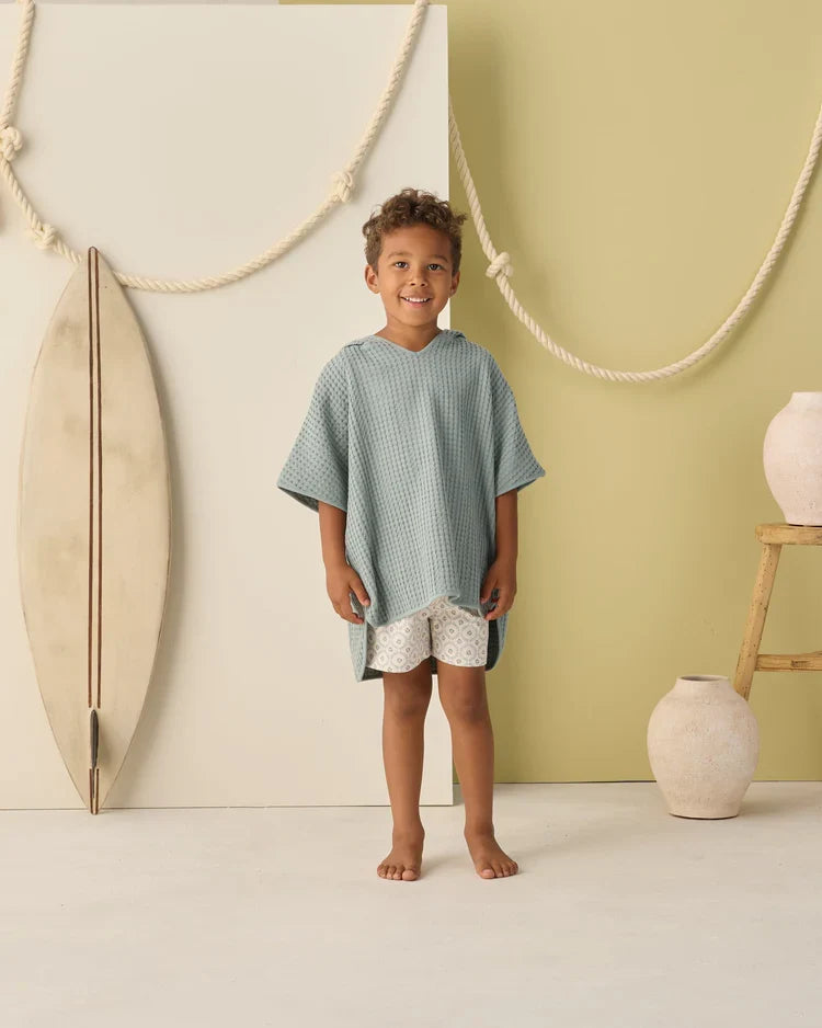 Beach Poncho | Sea Green | Rylee & Cru-3