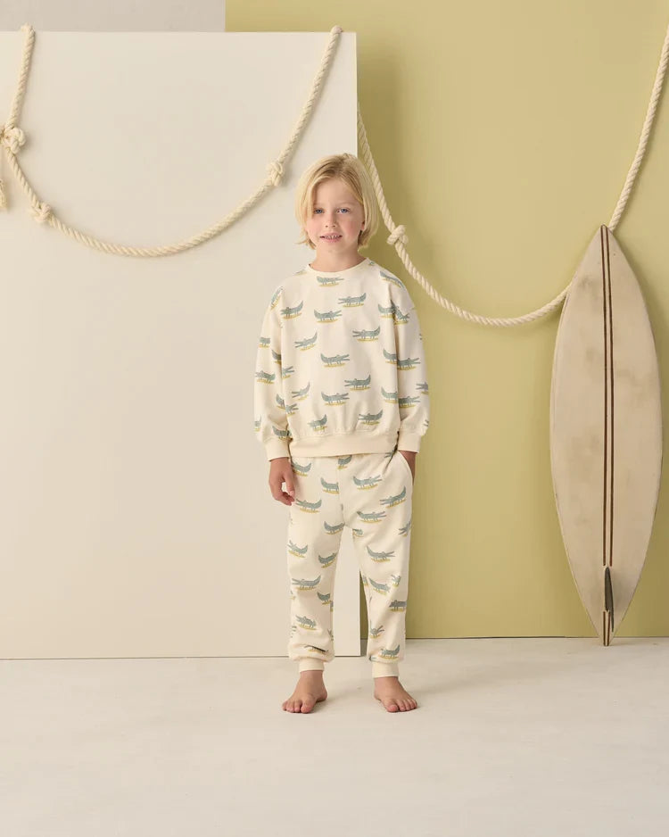 Relaxed Sweatshirt | Alligators | Rylee & Cru-3