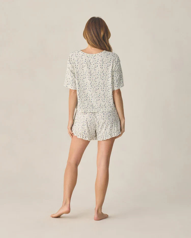 Ladies Mosie Set | Blue Ditsy | Rylee & Cru-3