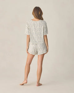 Ladies Mosie Set | Blue Ditsy | Rylee & Cru-3