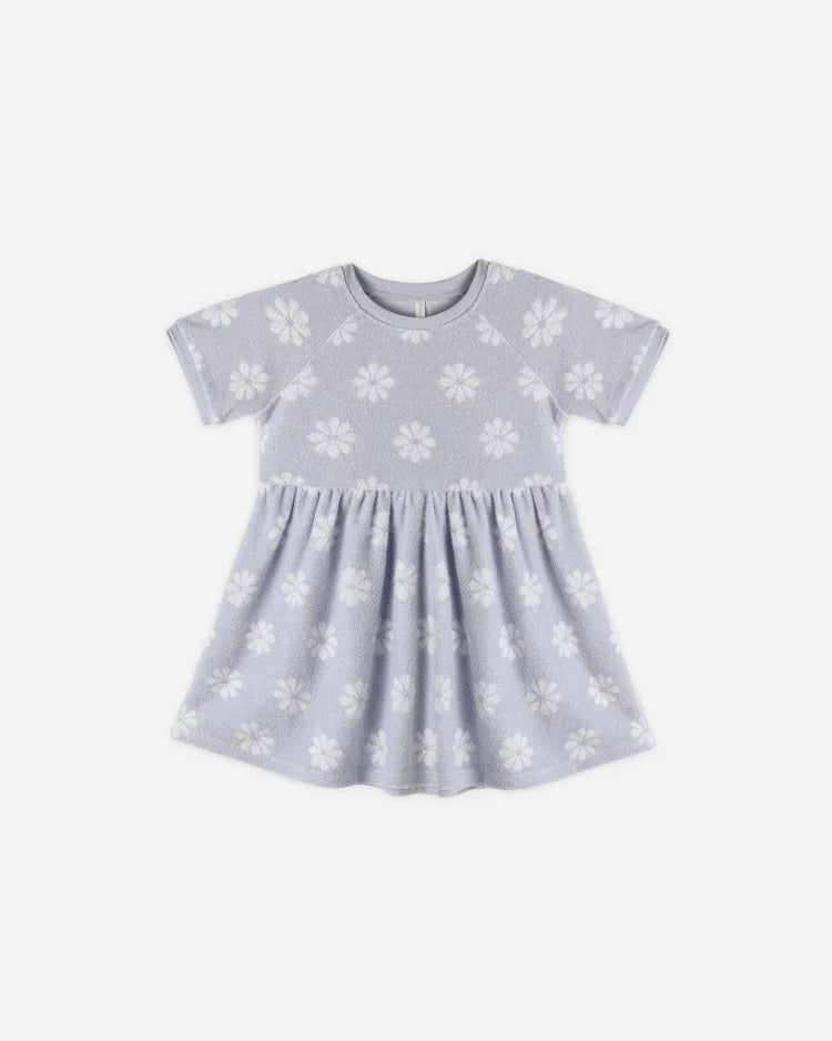 Raglan Dress | Periwinkle Daisy | Rylee & Cru-1