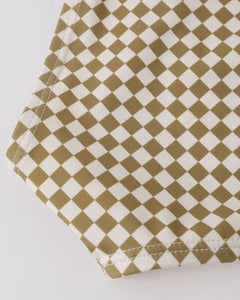 Knotted Bikini | Ocre Check | Rylee & Cru-5