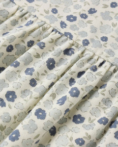 Babydoll Dress | Blue Ditsy | Rylee & Cru-2