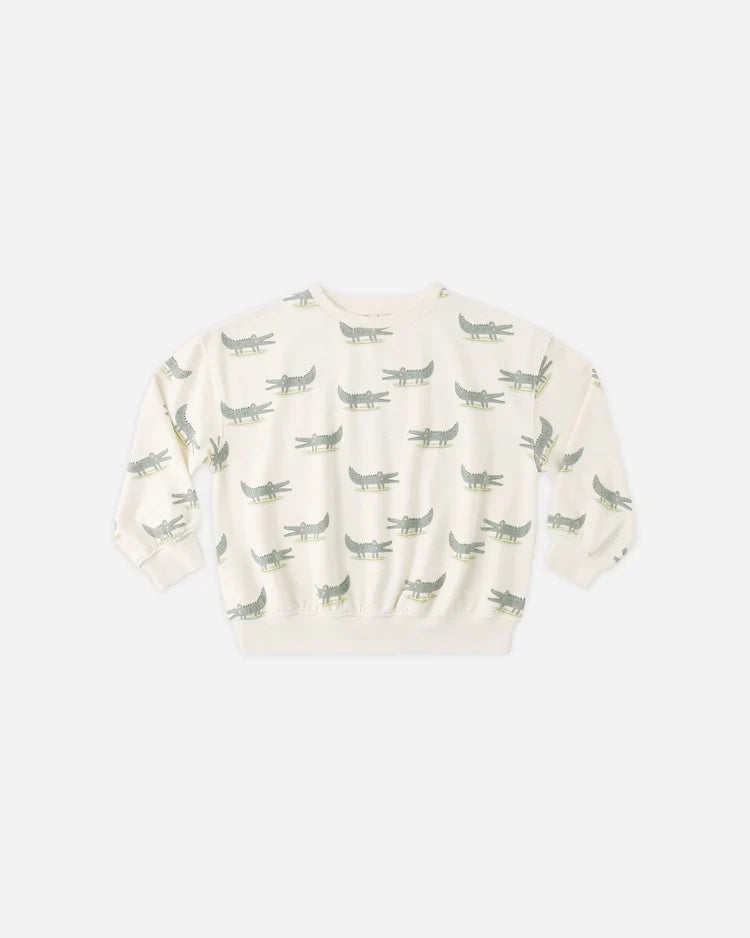 Relaxed Sweatshirt | Alligators | Rylee & Cru-2