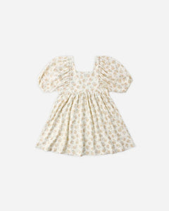 Brea Dress | Yellow Ditsy | Rylee & Cru-5