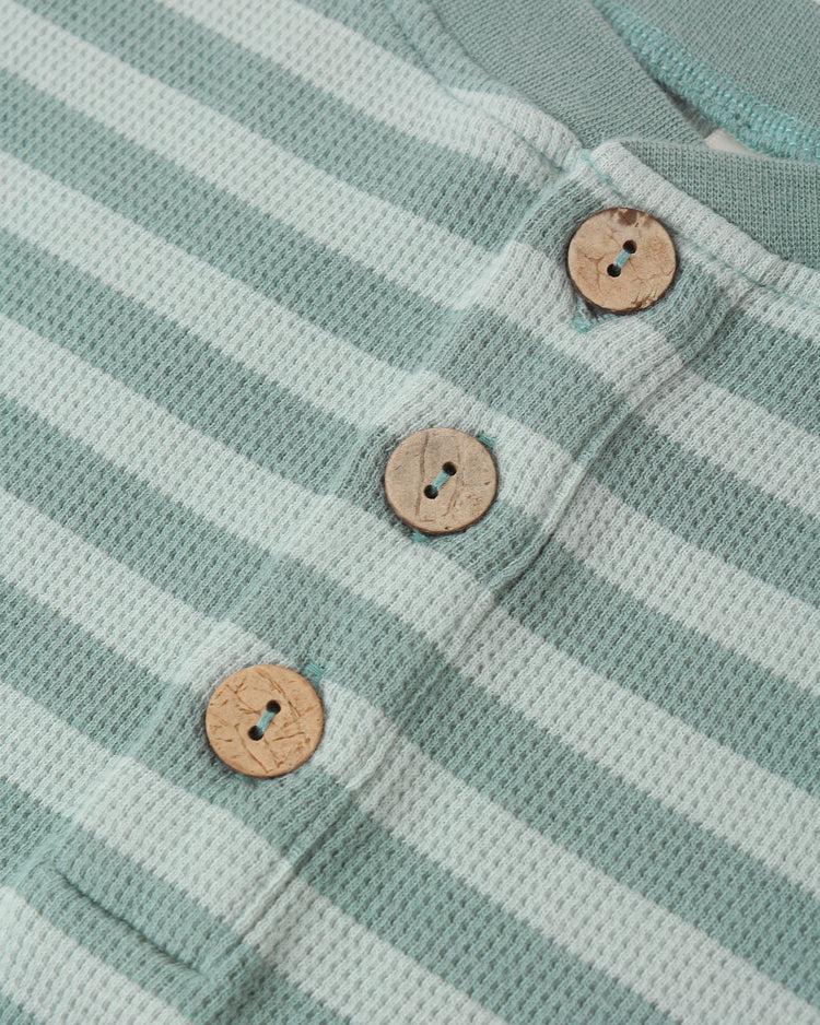 Summer Waffle Set | Sea Green Stripe | Rylee & Cru-5