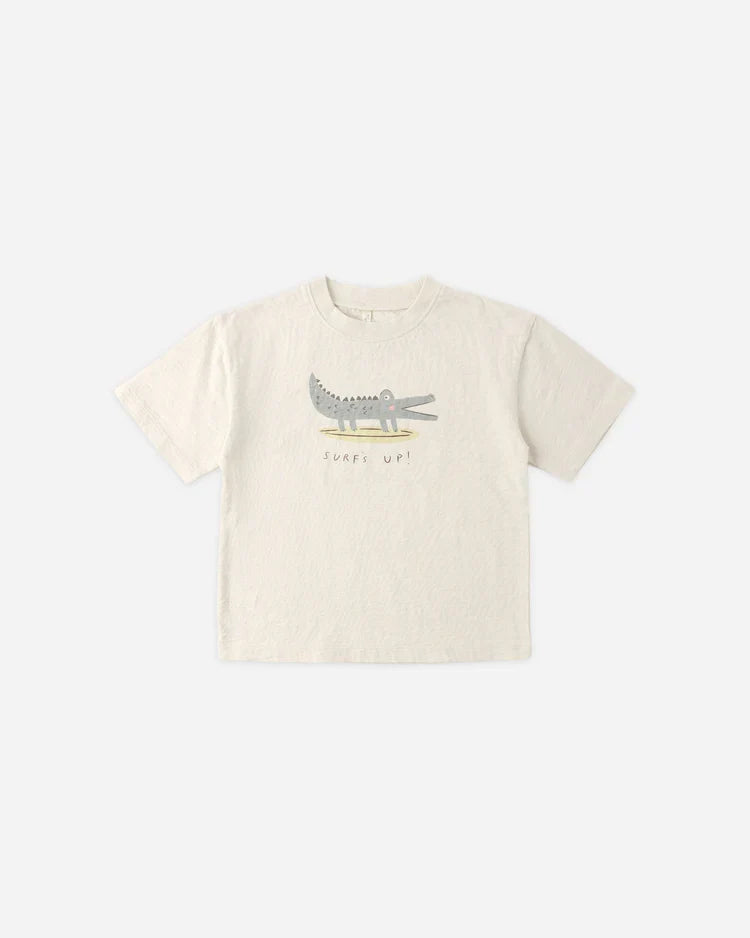 Relaxed Tee | Alligator | Rylee & Cru-2