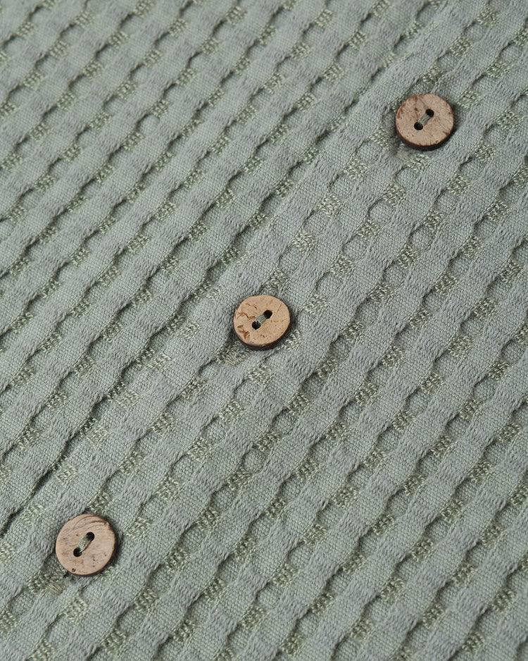 Lapel Collar Shirt | Sea Green | Rylee & Cru-6