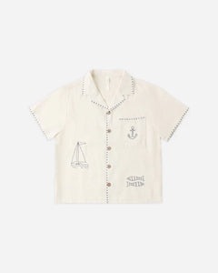 Lapel Collar Shirt | Sailor | Rylee & Cru-5