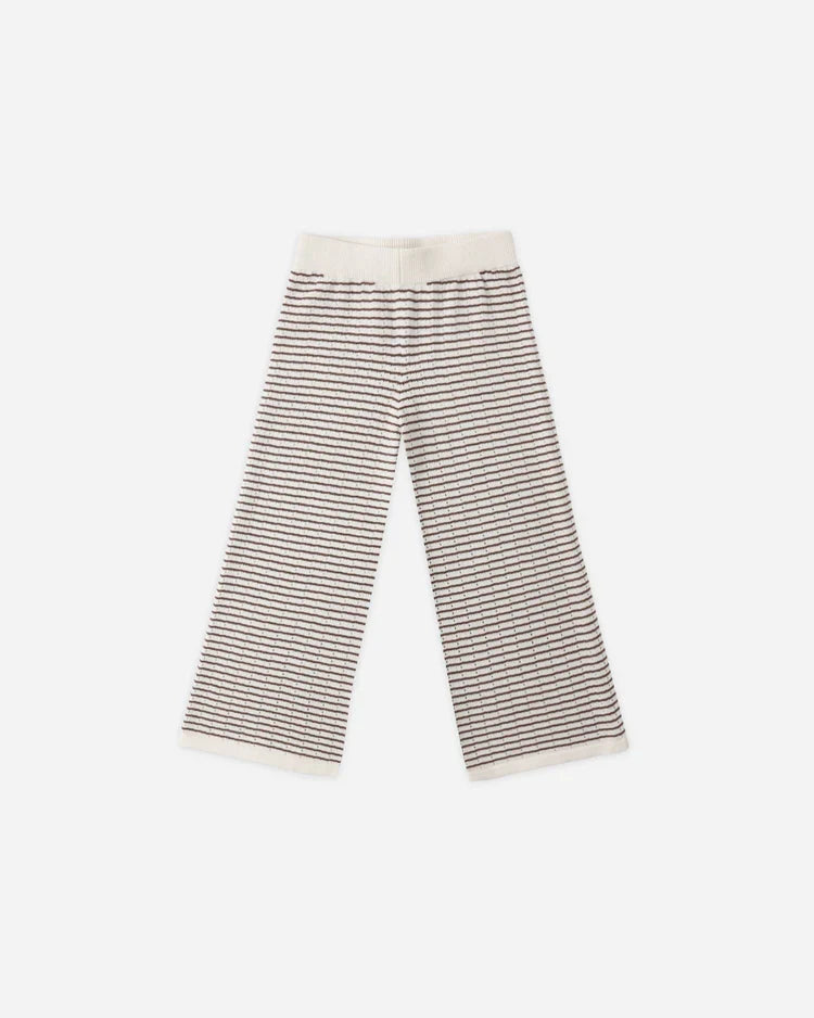 Knit Set | Chocolate Stripe | Rylee & Cru-5
