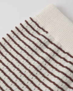 Knit Set | Chocolate Stripe | Rylee & Cru-2