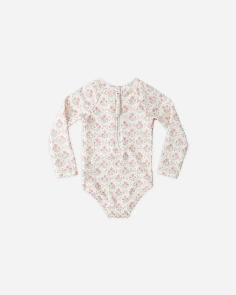 Delphine Rashguard One-Piece |  Blossom | Rylee & Cru-5