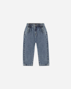 Baggy Pant | Indigo Denim | Rylee & Cru-1