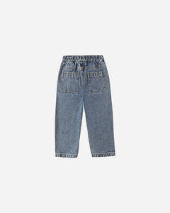 Baggy Pant | Indigo Denim | Rylee & Cru-2