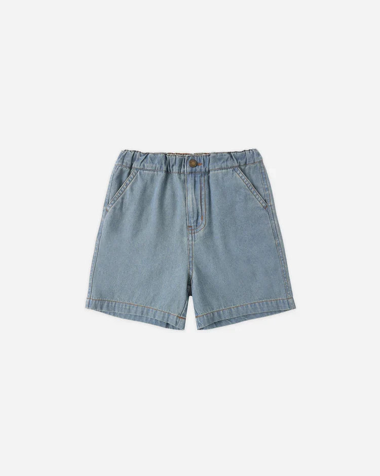 Dawson Short | Washed Blue | Rylee & Cru-2