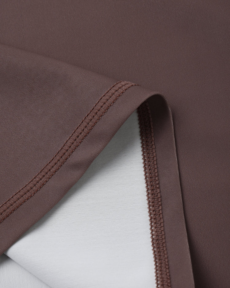Short Sleeve Rashguard | Chocolate | Rylee & Cru-3