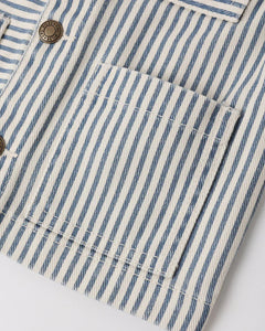 Denim Jacket | Railroad Stripe | Rylee & Cru-4
