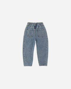 Barrel Pant | Indigo Denim | Rylee & Cru-2