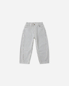 Barrel Pant | Railroad Stripe | Rylee & Cru-5