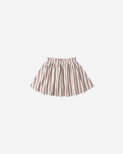 Sasha Skort | Brown Stripe | Rylee & Cru-1