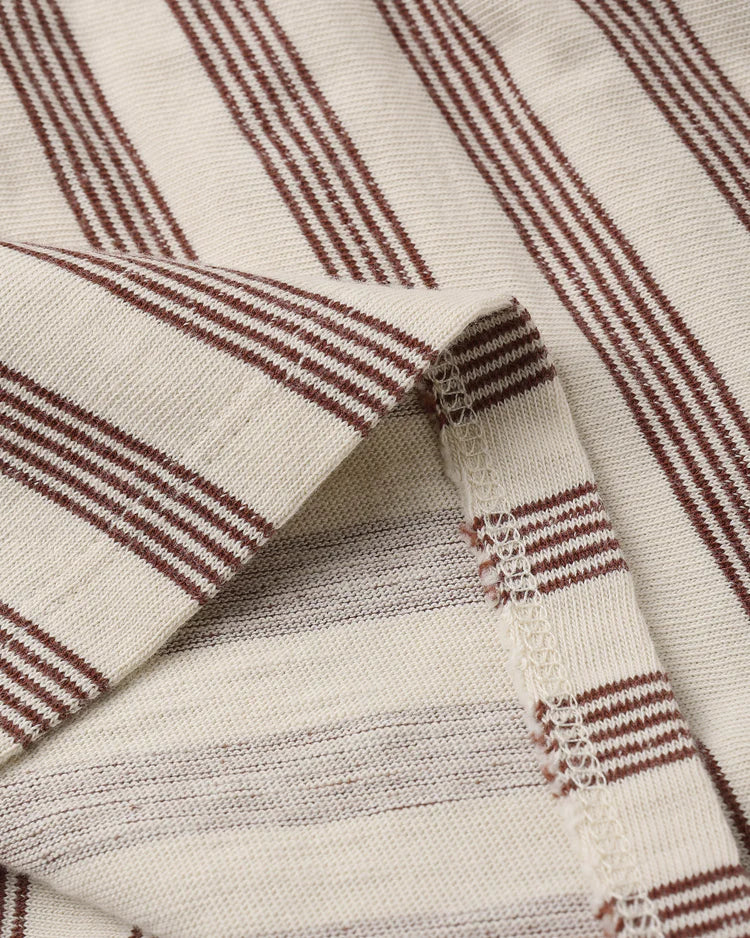 Sasha Skort | Brown Stripe | Rylee & Cru-2