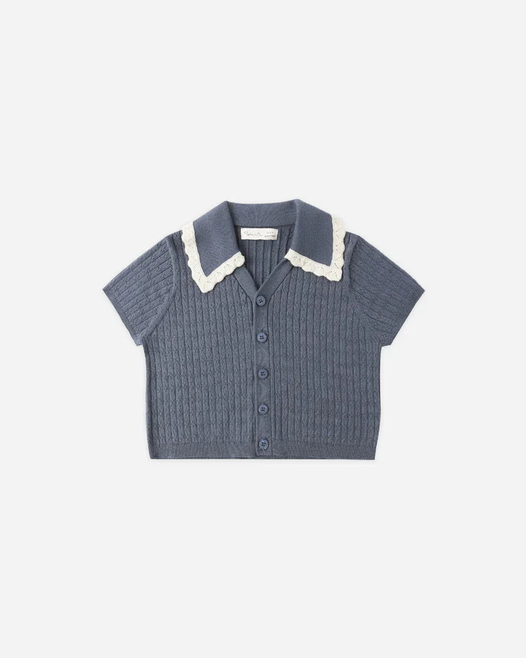 Sloane Knit Top | Marine | Rylee & Cru-2
