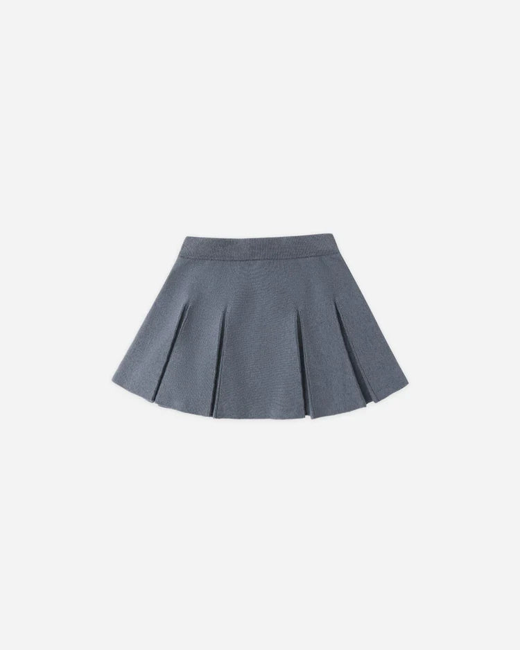 Sloane Knit Skirt | Marine | Rylee & Cru-2