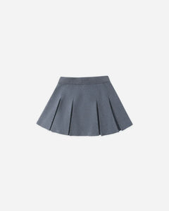 Sloane Knit Skirt | Marine | Rylee & Cru-2