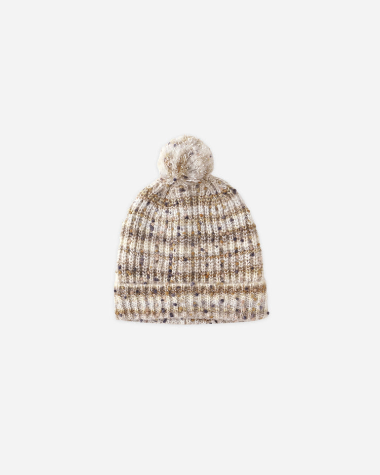 Beanie | Stone Multi-Stripe | Rylee & Cru-5