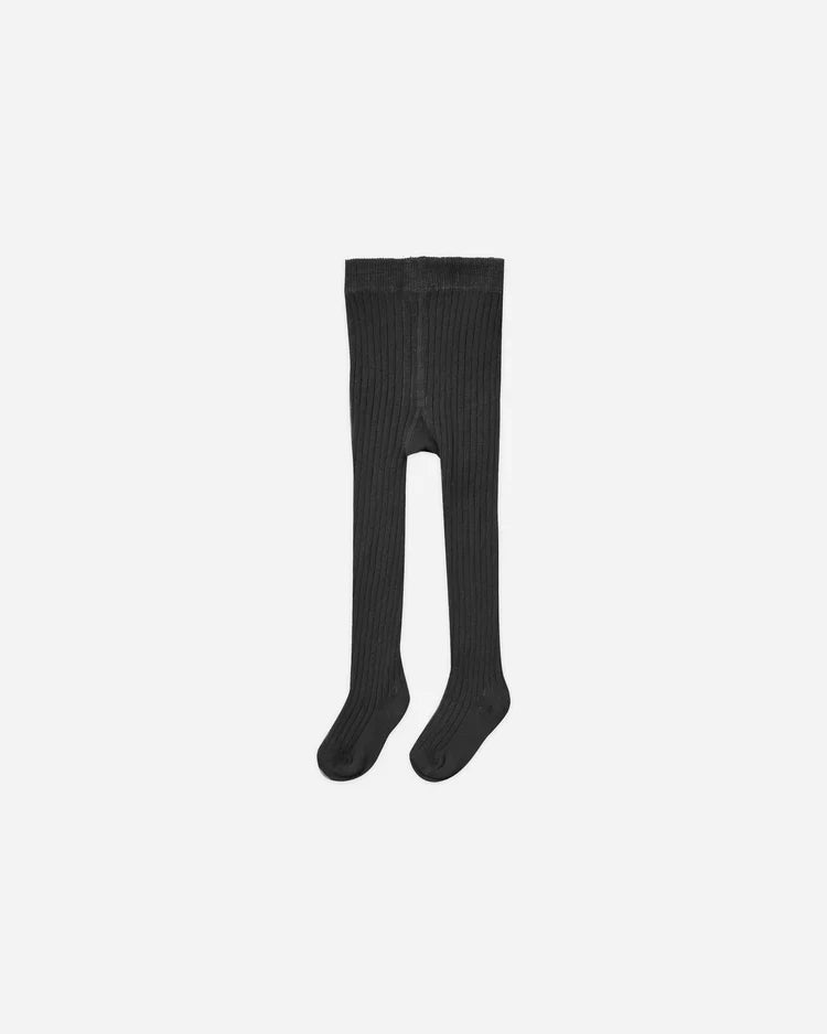 Ribbed Tights | Black | Rylee & Cru-1