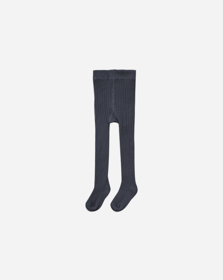 Ribbed Tights | Navy | Rylee & Cru-1