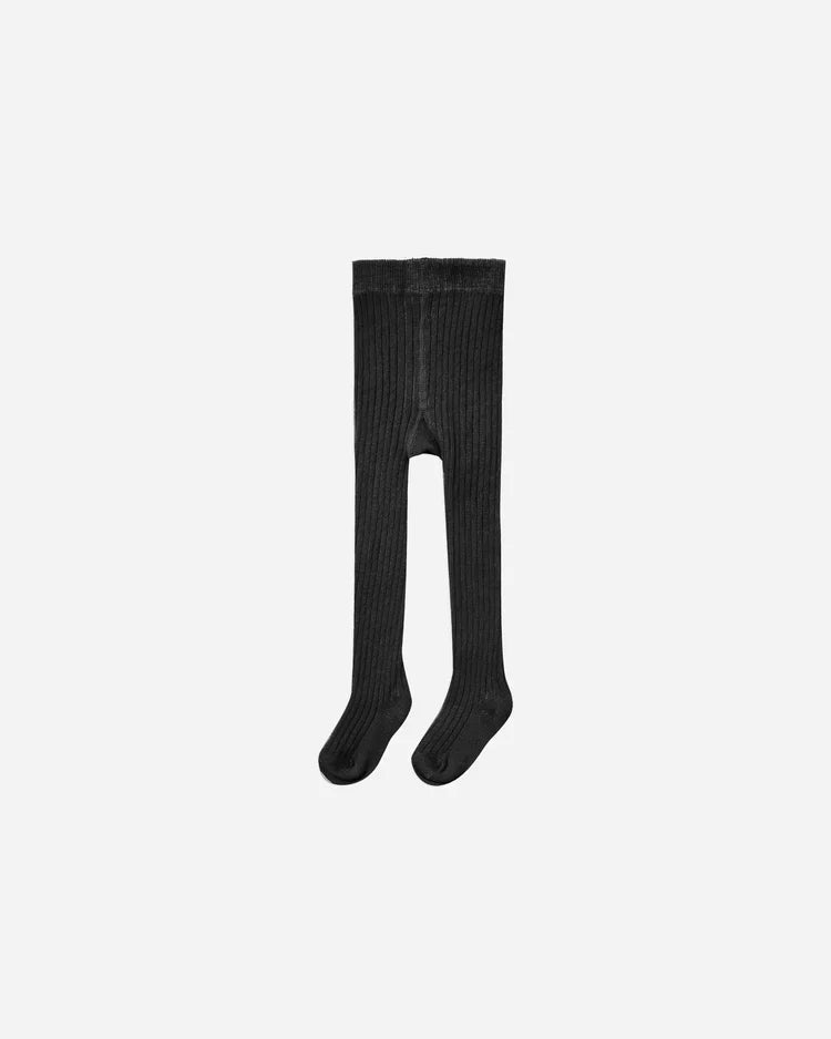 Ribbed Tights | Black | Rylee & Cru-1