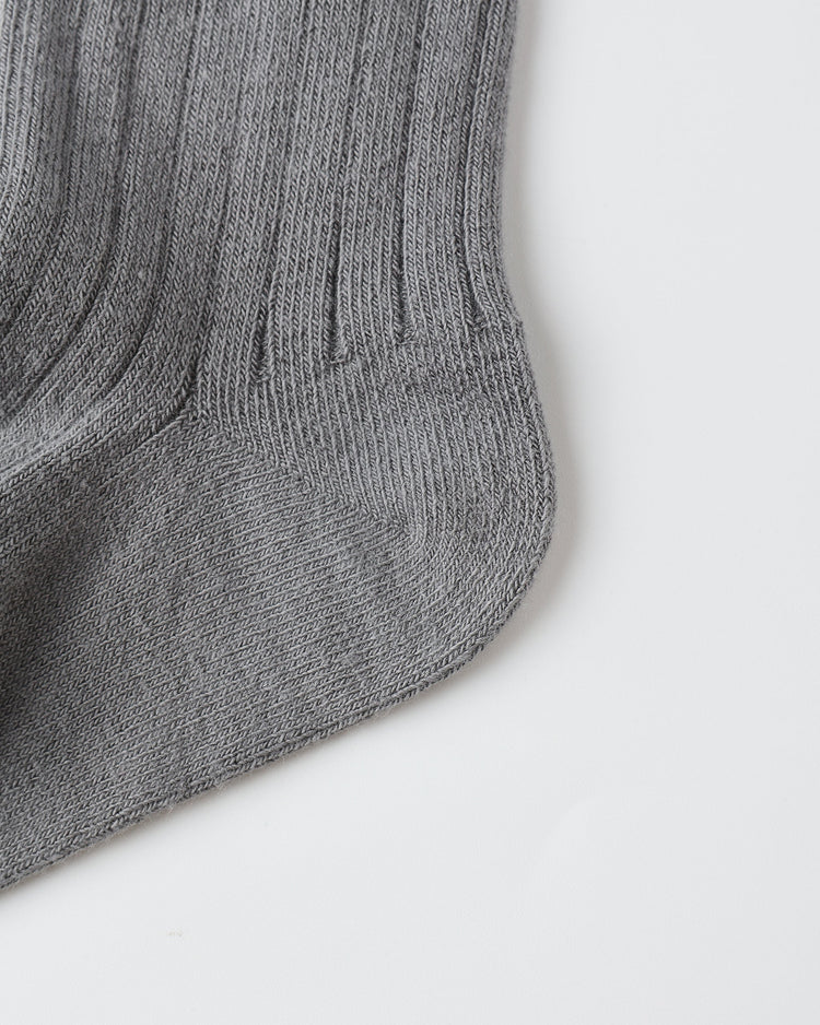 Ribbed Socks | Brown, Dusty Blue | Rylee & Cru-2