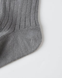 Ribbed Socks | Brown, Dusty Blue | Rylee & Cru-2