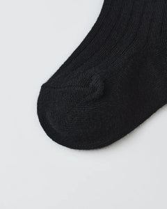 Ribbed Socks | Black, Antique | Rylee & Cru-4