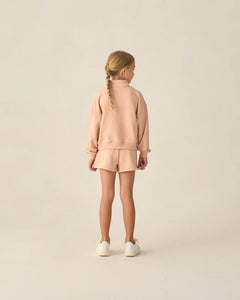 Half Zip Sweatshirt | Melon | Rylee & Cru-5