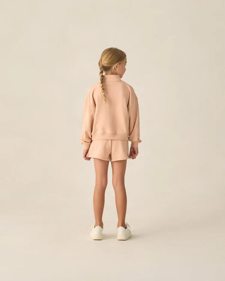 Half Zip Sweatshirt | Melon | Rylee & Cru-5