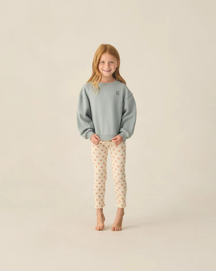 Ribbed Legging Set | Natural & Melon | Rylee & Cru-4