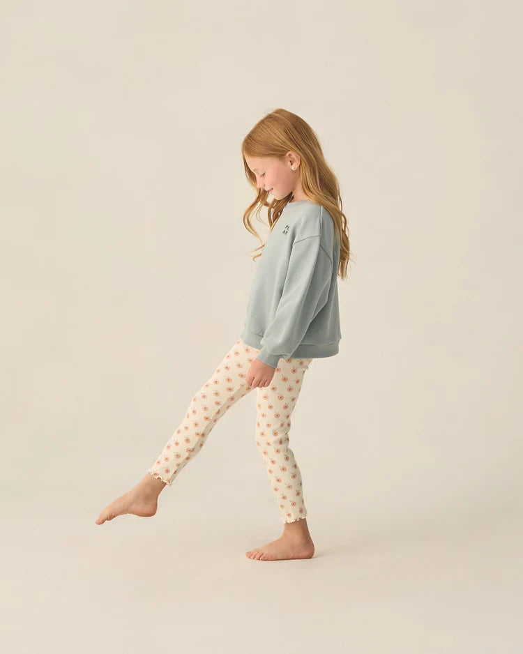 Ribbed Legging Set | Natural & Melon | Rylee & Cru-5